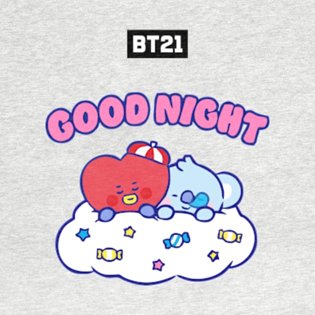 bt21 bts exclusive design 119 by Typography Dose